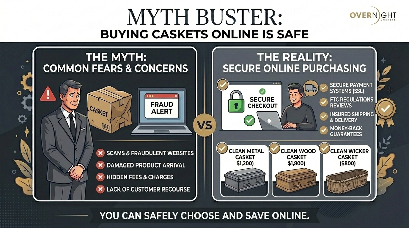 Myth Buster: Buying Caskets Online is Safe