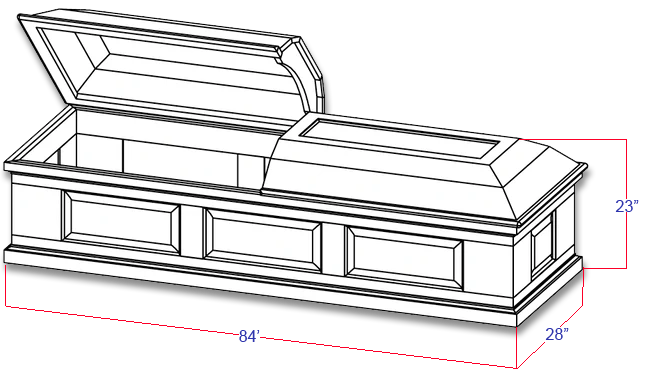 Standard Funeral Casket Measurements