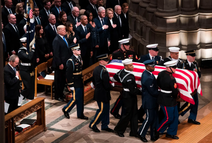 President George H. W. Bush funeral